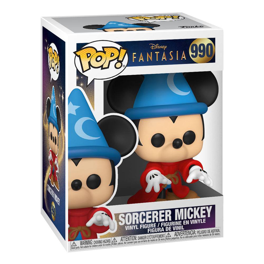 DISNEY 990 Funko Pop! - Sorcerer Mickey Disney Fantasia 80th Anniversary