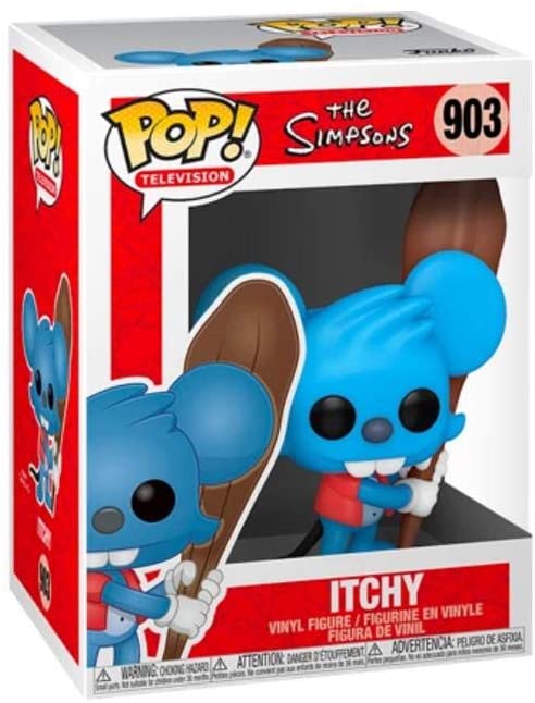 TELEVISION 904 Funko Pop! - The Simpsons - Itchy