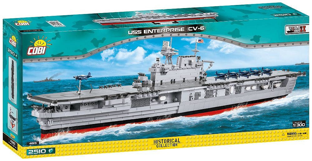 4815 COBI Historical Collection - World War II - USS Enterprise (CV-6)