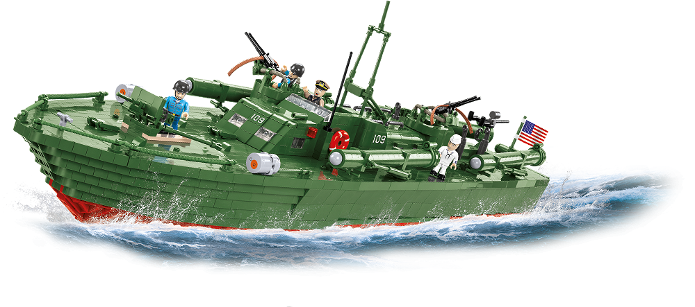 4825 COBI Historical Collection - World War II - Patrol Torpedo Boat PT-109