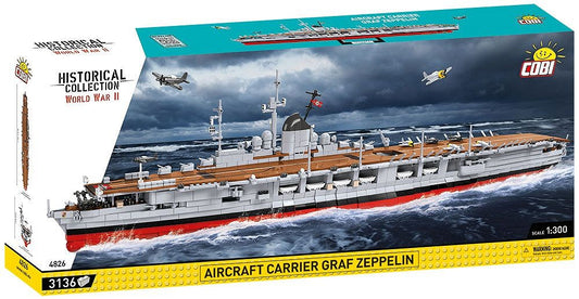 4826 COBI Historical Collection - World War II - Aircraft Carrier Graf Zeppelin