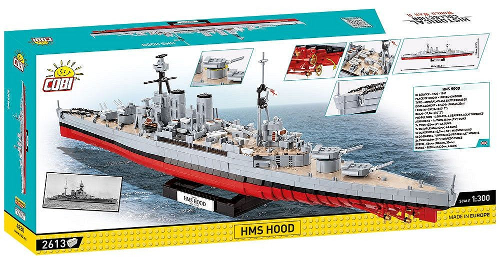 4830 COBI Historical Collection - World War II - HMS Hood