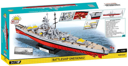 4835 COBI Historical Collection - World War II - Battleship Gneisenau