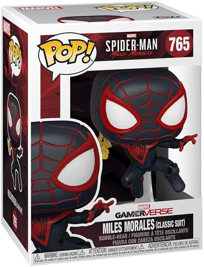 MARVEL 765 Funko Pop! - Miles Morales- Miles (Classic Suit)