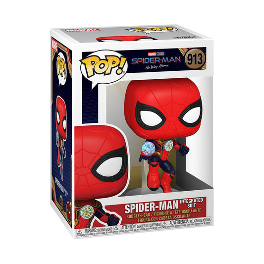MARVEL 912 Funko Pop! - Spider-Man: No Way Home - Spider-Man Integrated Suit