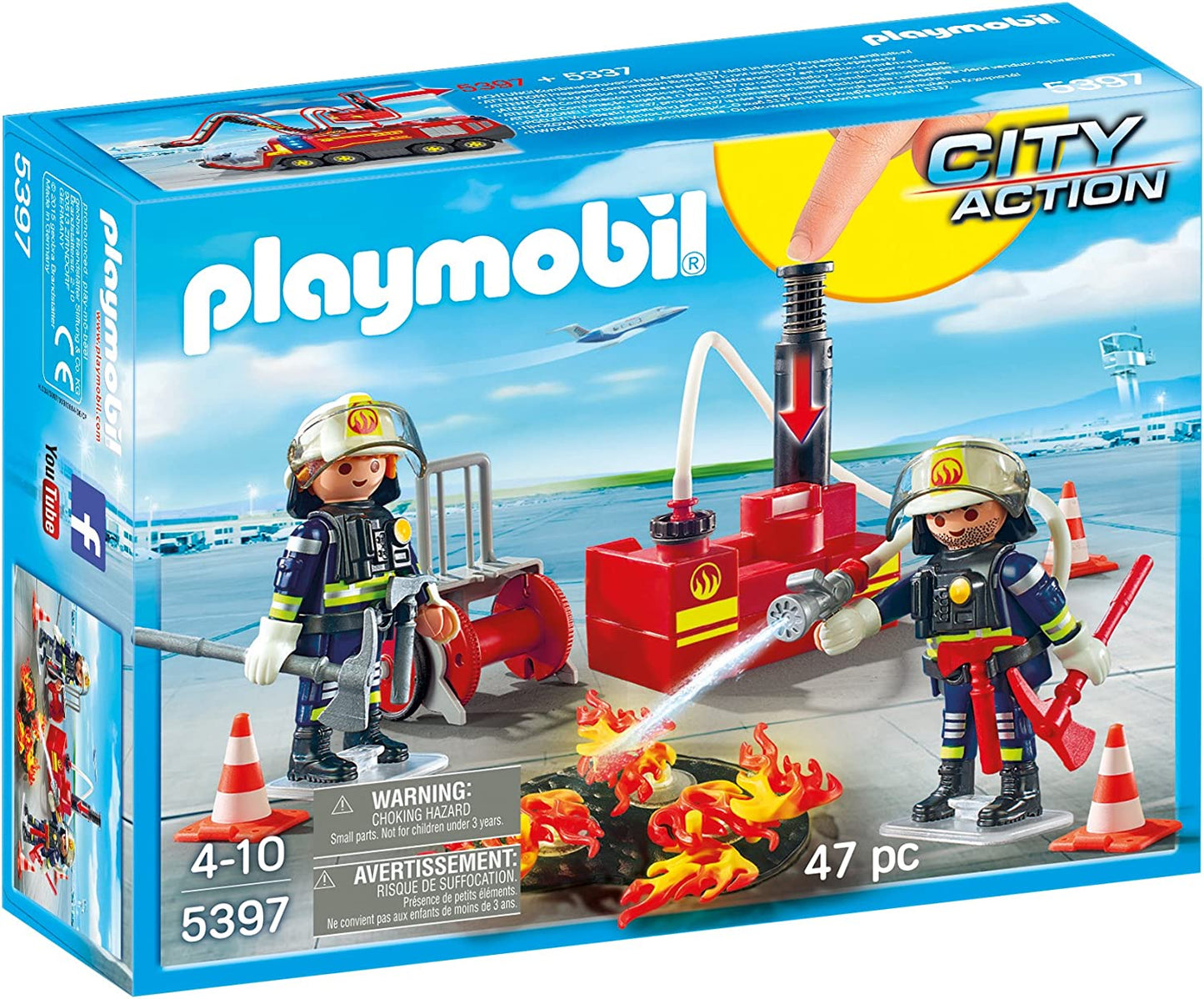 5397 PLAYMOBIL Esercitazione dei Vigili del Fuoco