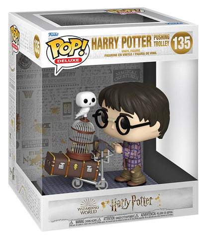 HARRY POTTER 135 Funko Pop! - Deluxe: Harry Potter Anniversary - Harry Pushing Trolley