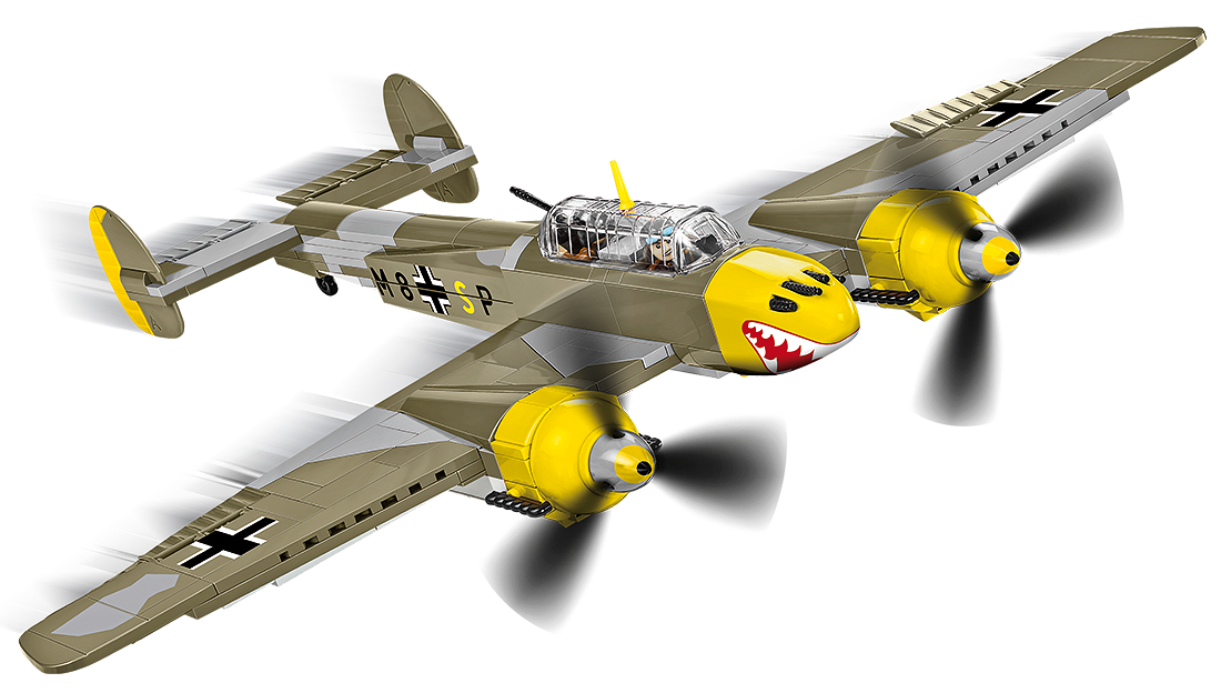 5716 COBI Historical Collection - World War II - Messerschmitt Bf 110D