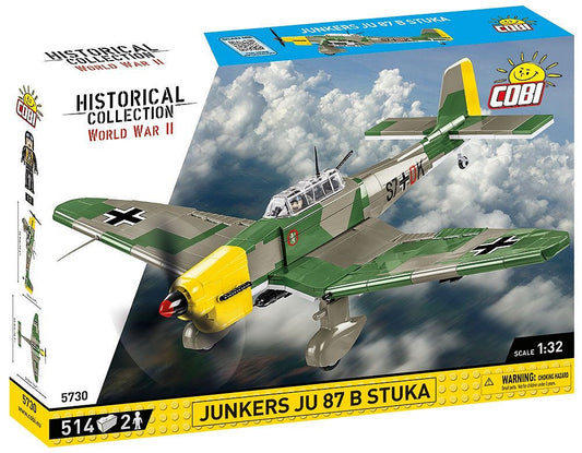 5730 COBI Historical Collection - World War II - Junkers Ju 87B Stuka