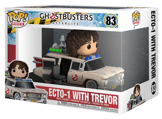 RIDES 83 Funko Pop! - Ghostbusters Afterlife - Ecto-1 with trevor