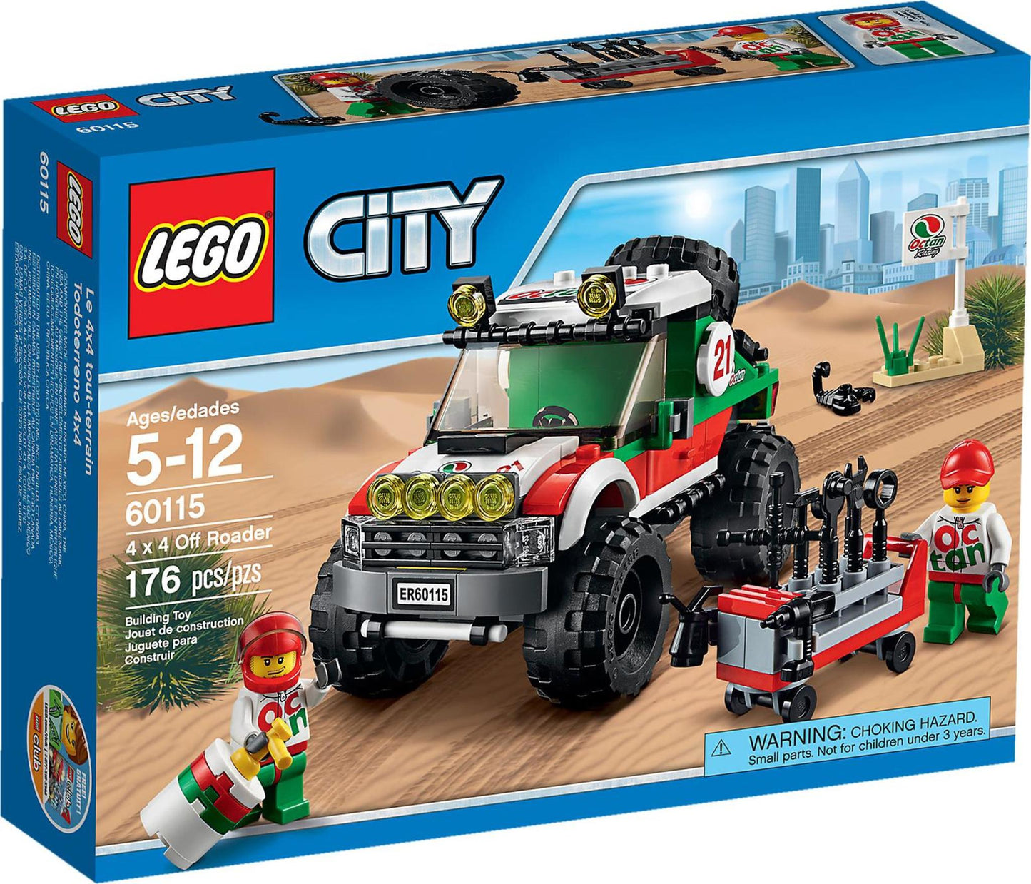60115 LEGO City - Fuoristrada 4 x 4