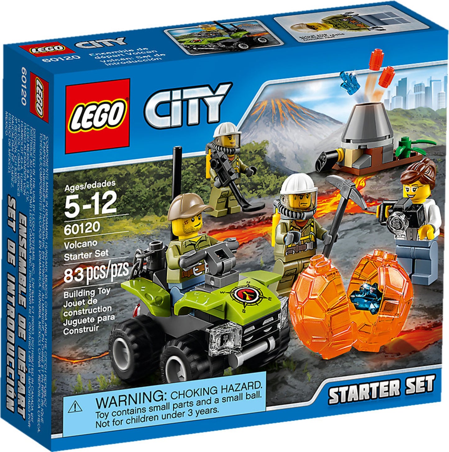 60120 LEGO City - Starter Set Vulcano