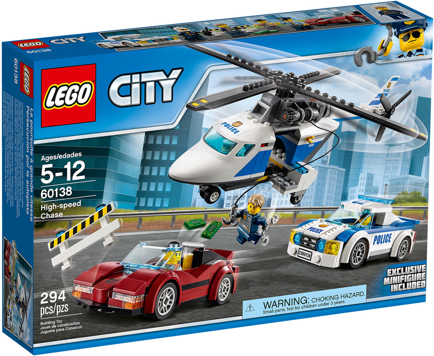 60138 LEGO City - Inseguimento Ad Alta Velocità