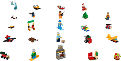 60155 LEGO City - Calendario Dell'avvento Di Lego® City 2017