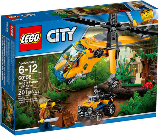 60158 LEGO City - Elicottero da Carico della Giungla