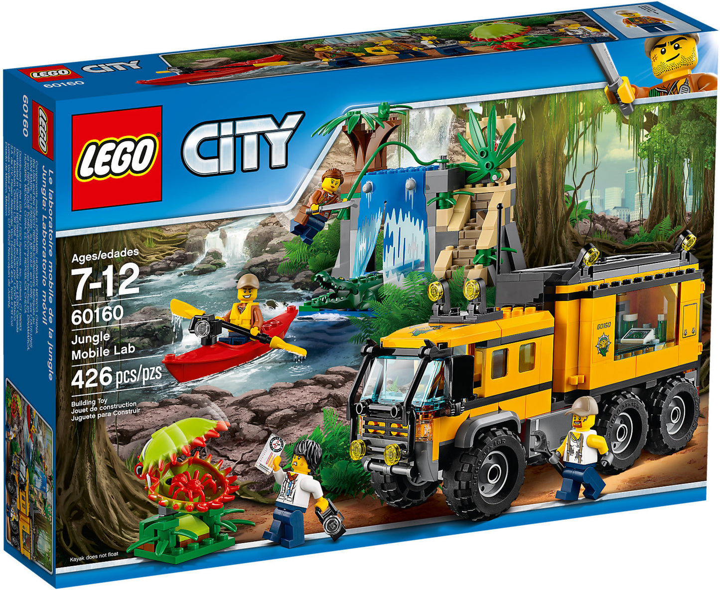 60160 LEGO City - Laboratorio Mobile Nella Giungla