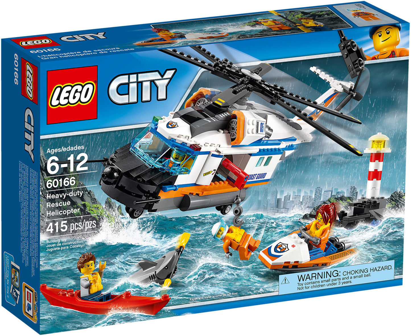 60166 LEGO City - Elicottero Della Guardia Costiera
