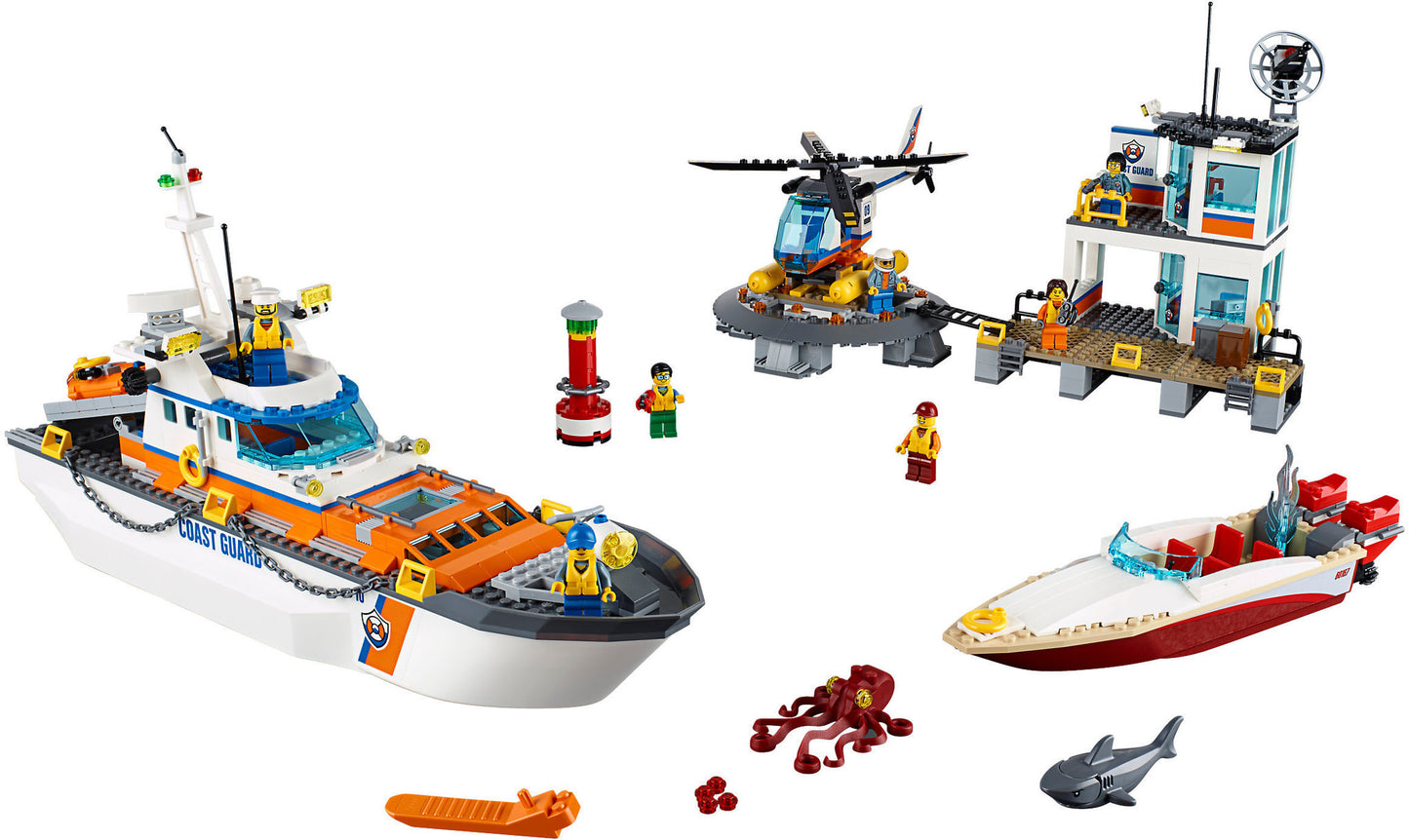 60167 LEGO City - Quartier Generale Della Guardia Costiera