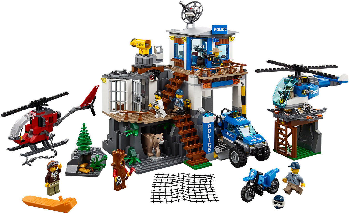 60174 LEGO City - Quartier Generale Della Polizia Di Montagna