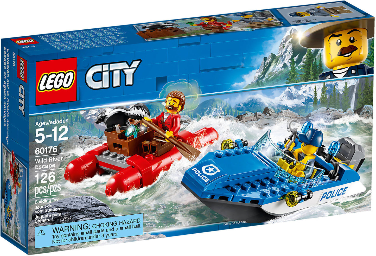 60176 LEGO City - Fuga Sul Fiume