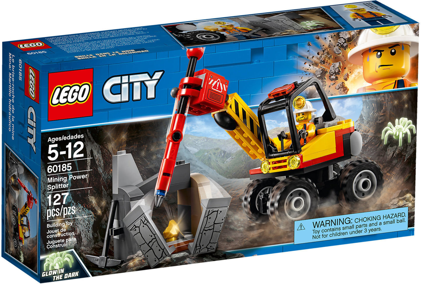 60185 LEGO City - Spaccaroccia Da Miniera