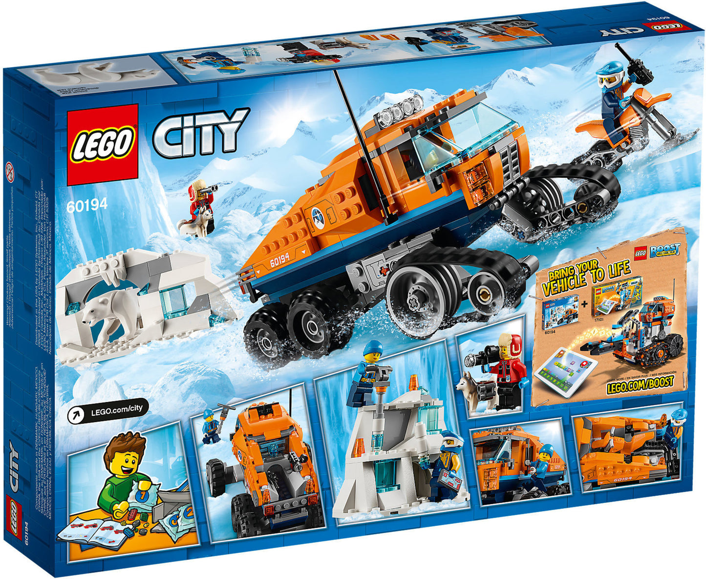 60194 LEGO City - Gatto Delle Nevi Artico