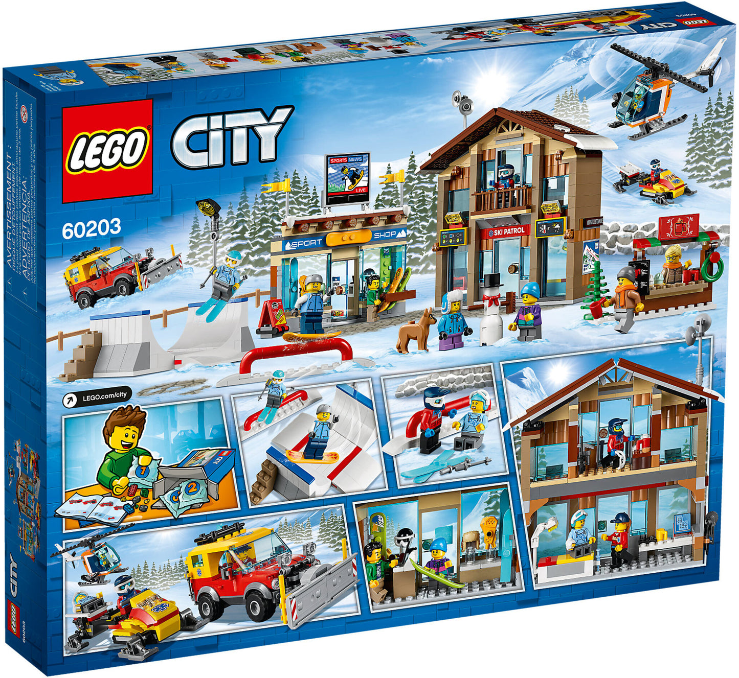 60203 LEGO City - Stazione Sciistica