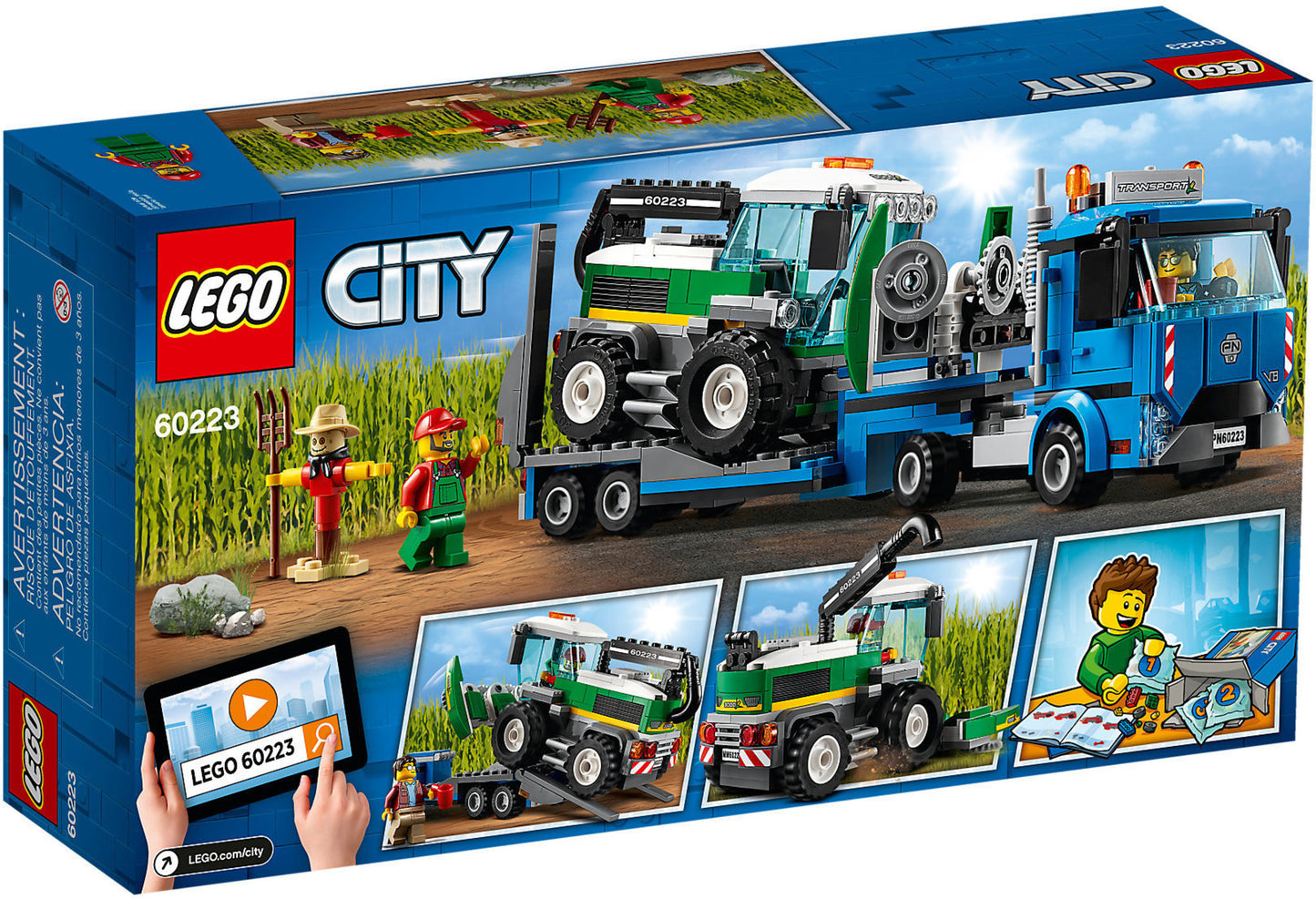 60223 LEGO City - Trasportatore Di Mietitrebbia