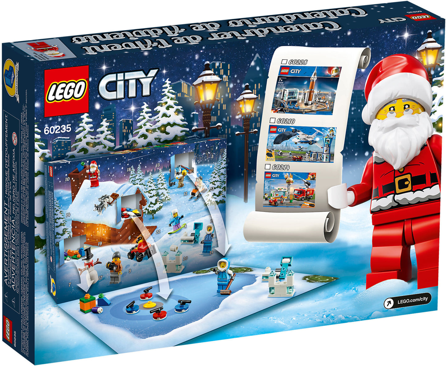 60235 LEGO City - Calendario Dell'avvento Di Lego® City 2019