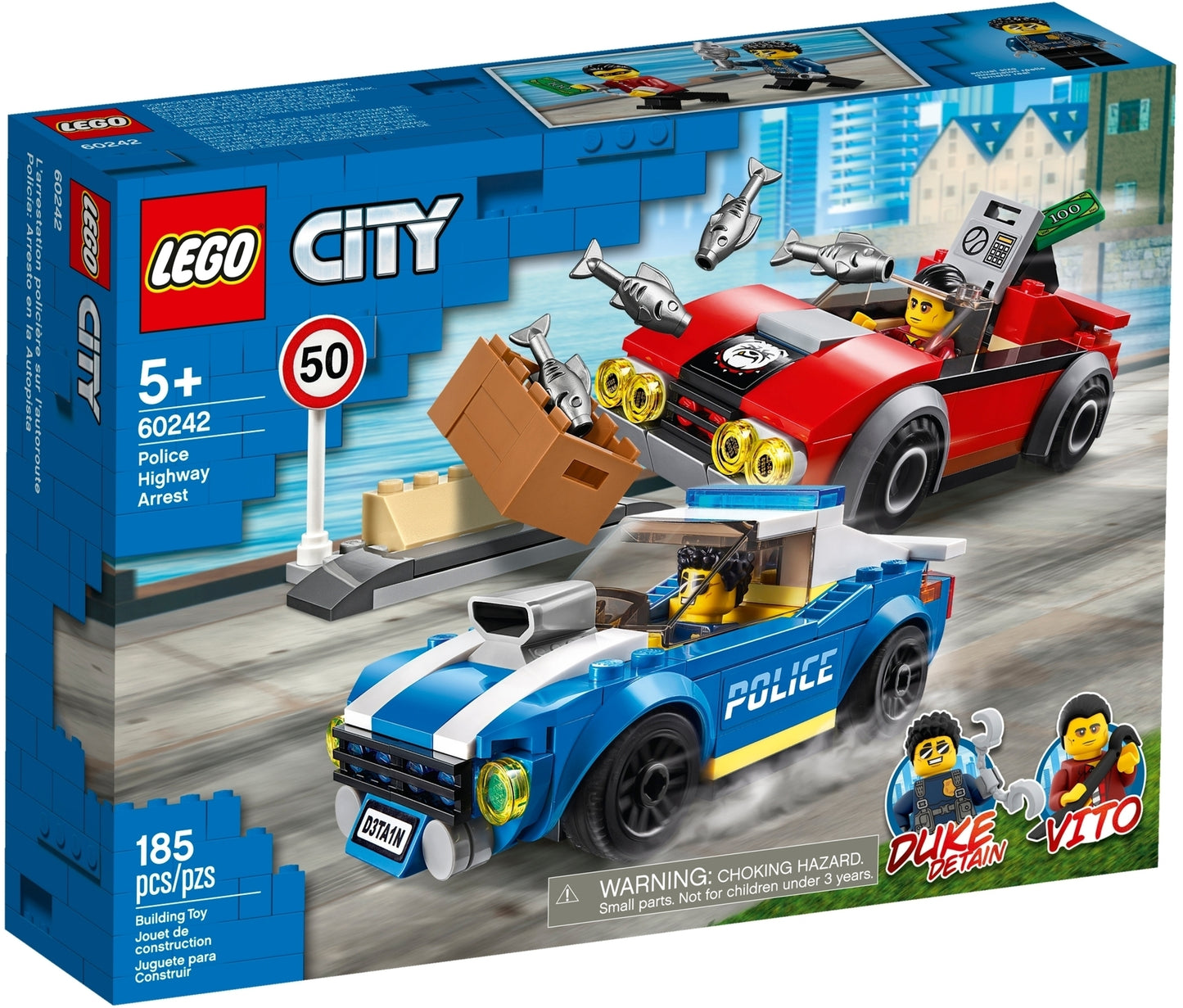 60242 LEGO City - Arresto su Strada della Polizia