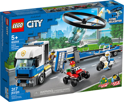 60244 LEGO City - Trasportatore Di Elicotteri Della Polizia