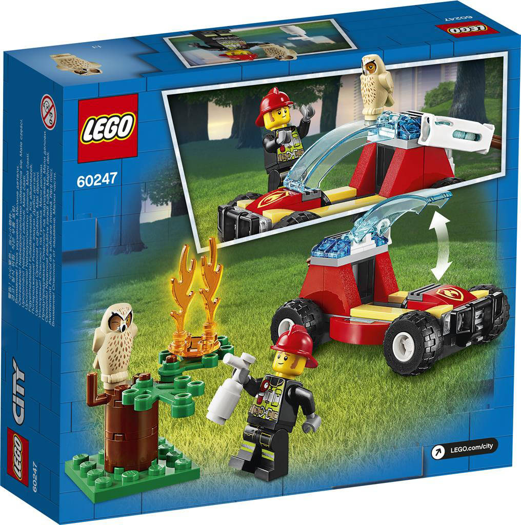 60247 LEGO City Fire Incendio nella Foresta