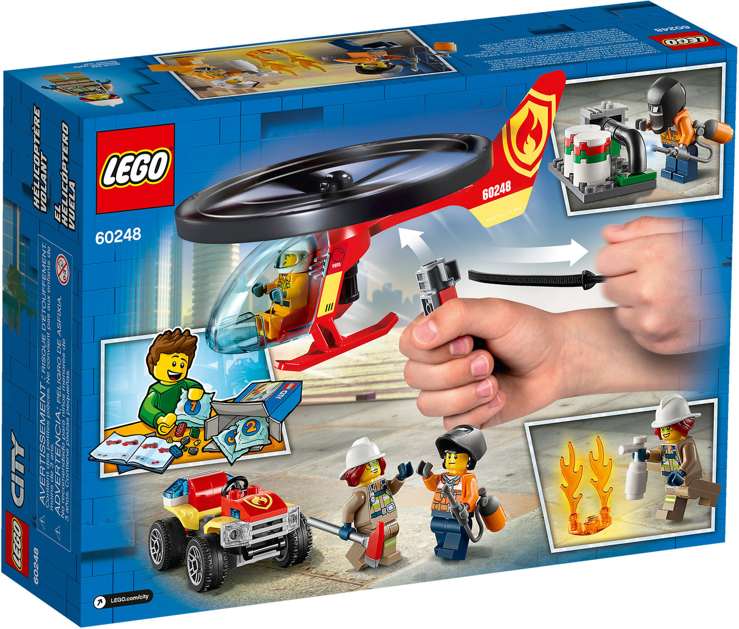 60248 LEGO City - Elicottero Dei Pompieri