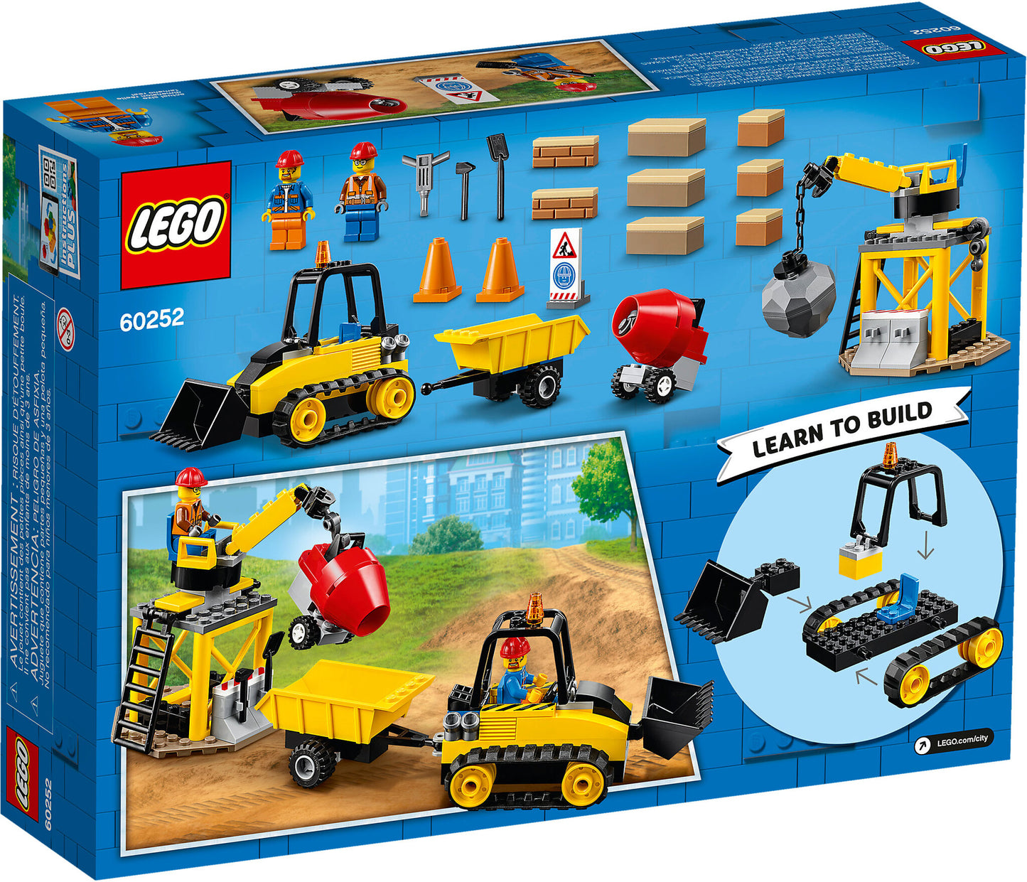 60252 LEGO City - Bulldozer Da Cantiere
