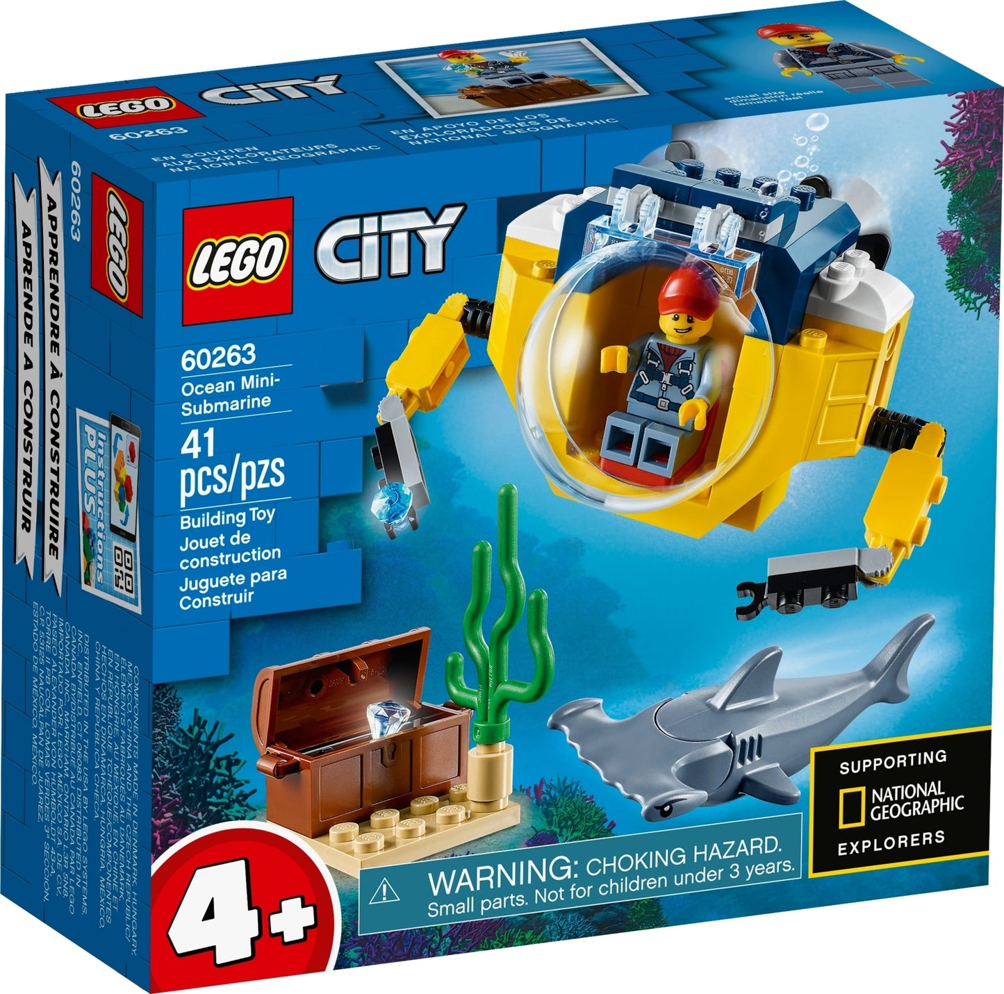 60263 LEGO City - Minisottomarino Oceanico