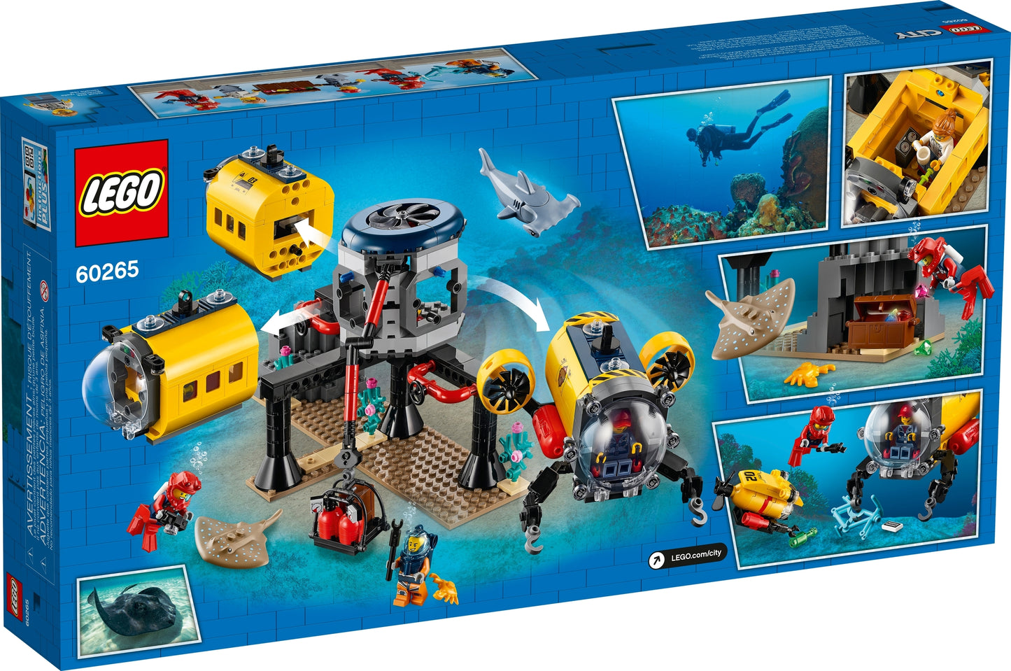 60265 LEGO City - Base per Esplorazioni Oceaniche