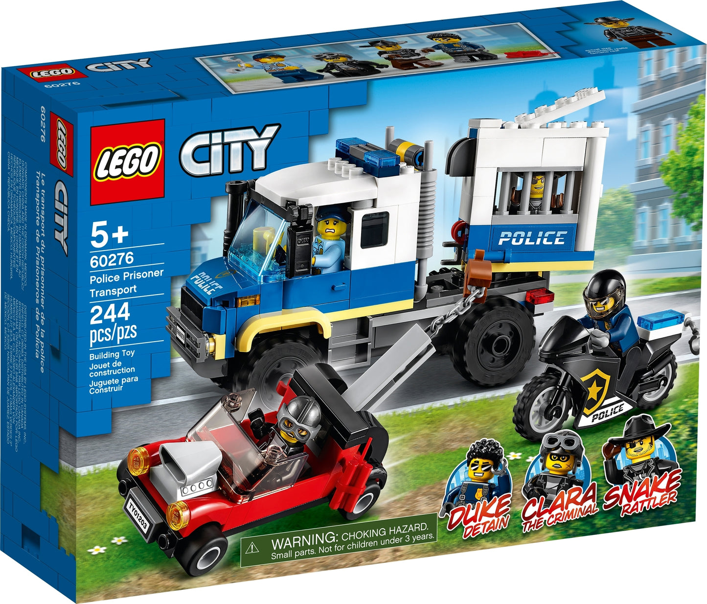 60276 LEGO City - Trasporto dei Prigionieri della Polizia