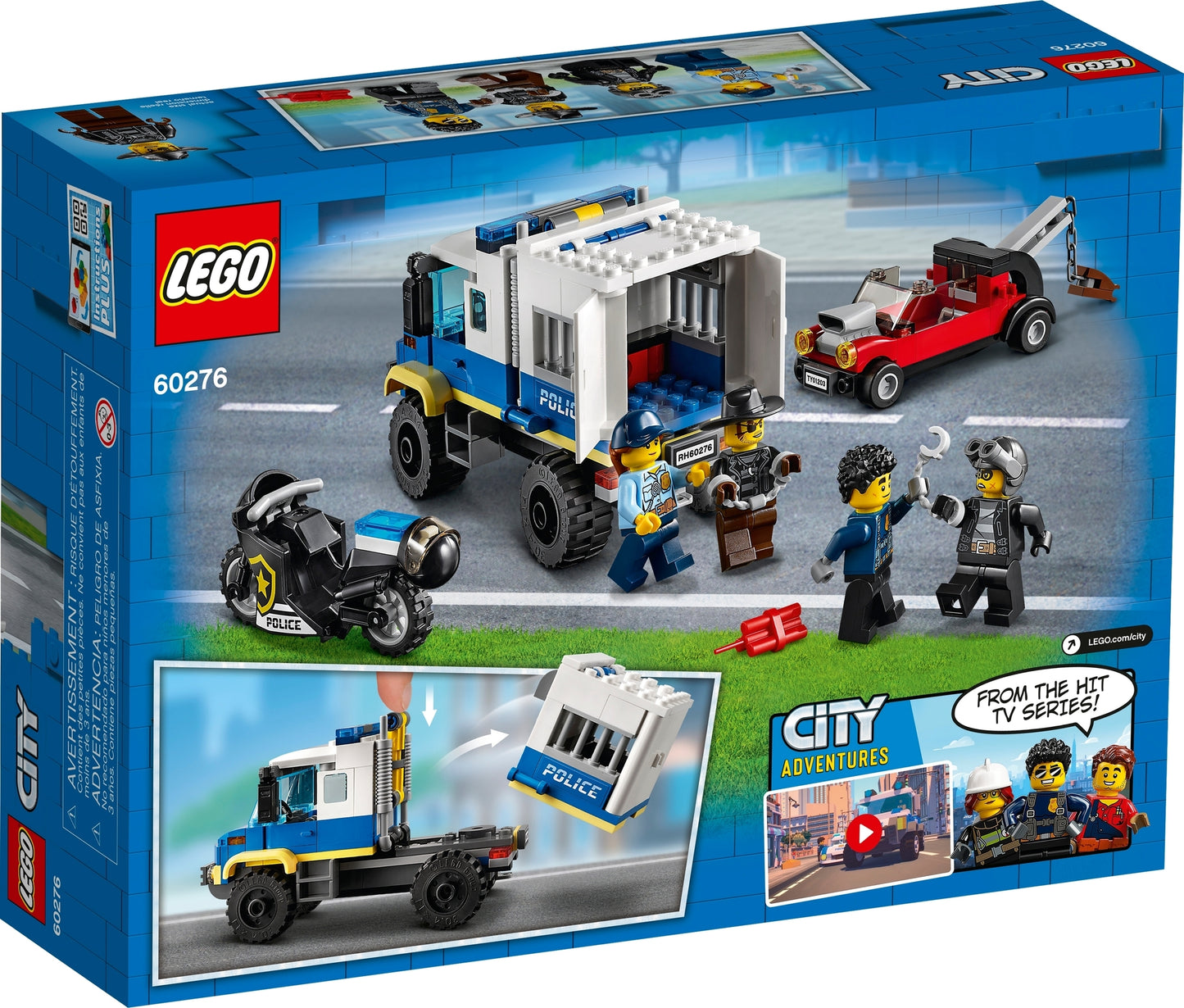 60276 LEGO City - Trasporto dei Prigionieri della Polizia