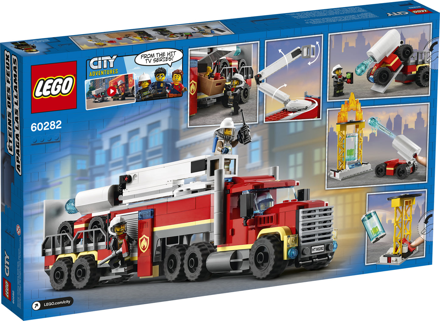 60282 LEGO City - Unità di Comando Antincendio