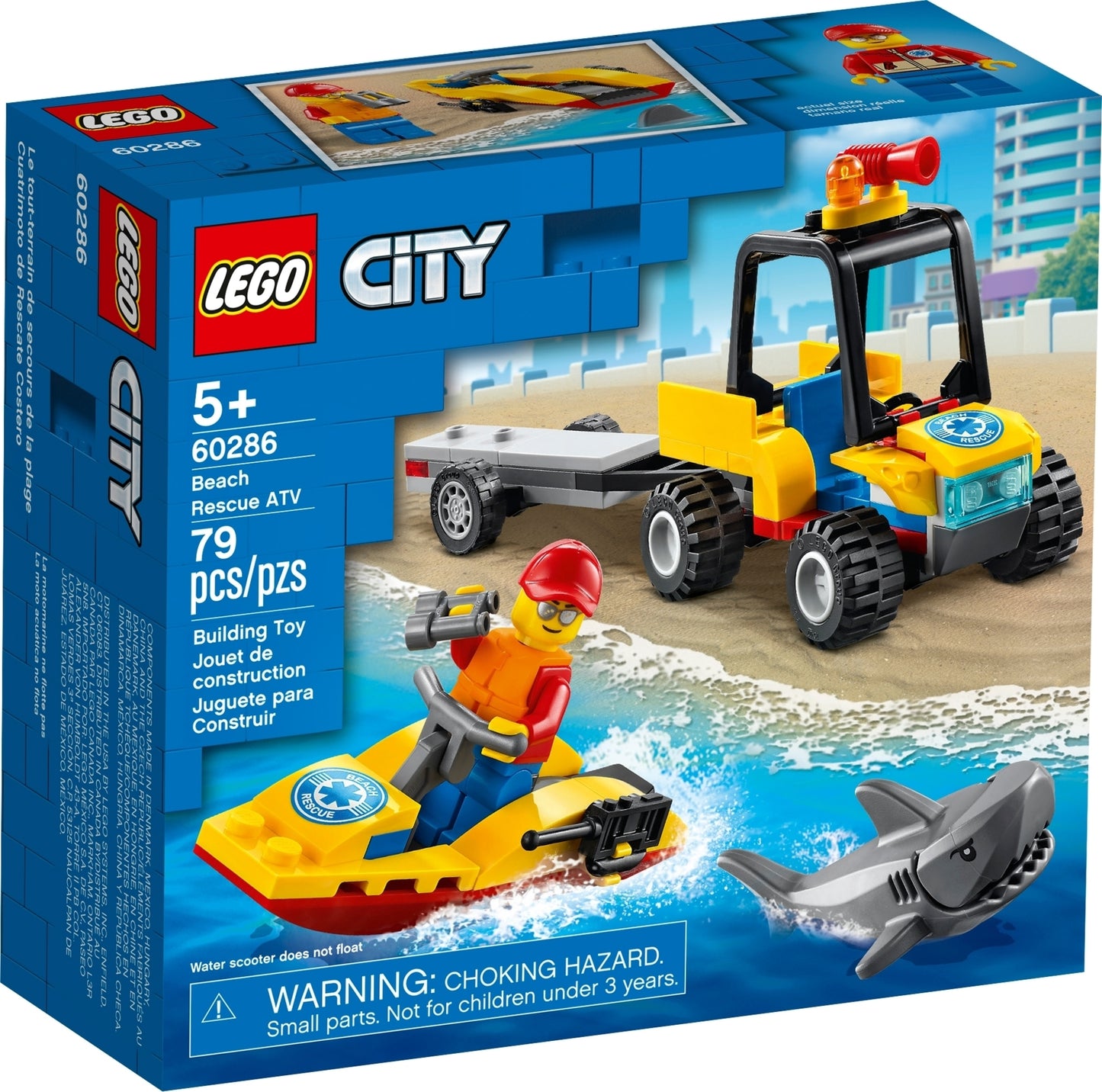 60286 LEGO City - Atv di Soccorso Balneare