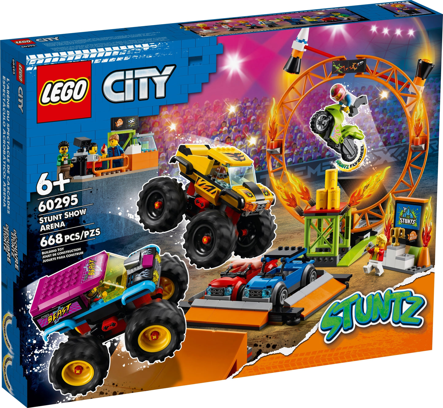 60295 LEGO City Arena dello Stunt Show