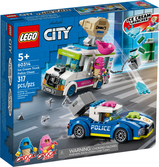 60314 LEGO City - Il Furgone dei Gelati e L’inseguimento della Polizia