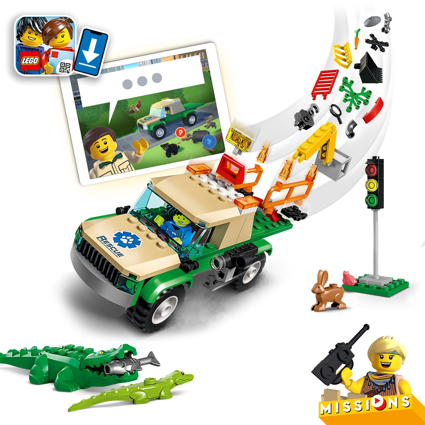 60353 LEGO City - Missioni di salvataggio animale