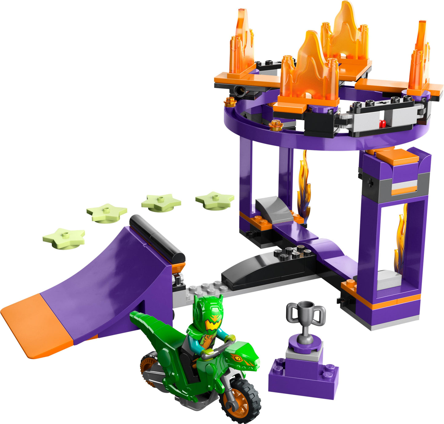 60359 LEGO City - Sfida acrobatica: schiacciata sulla rampa