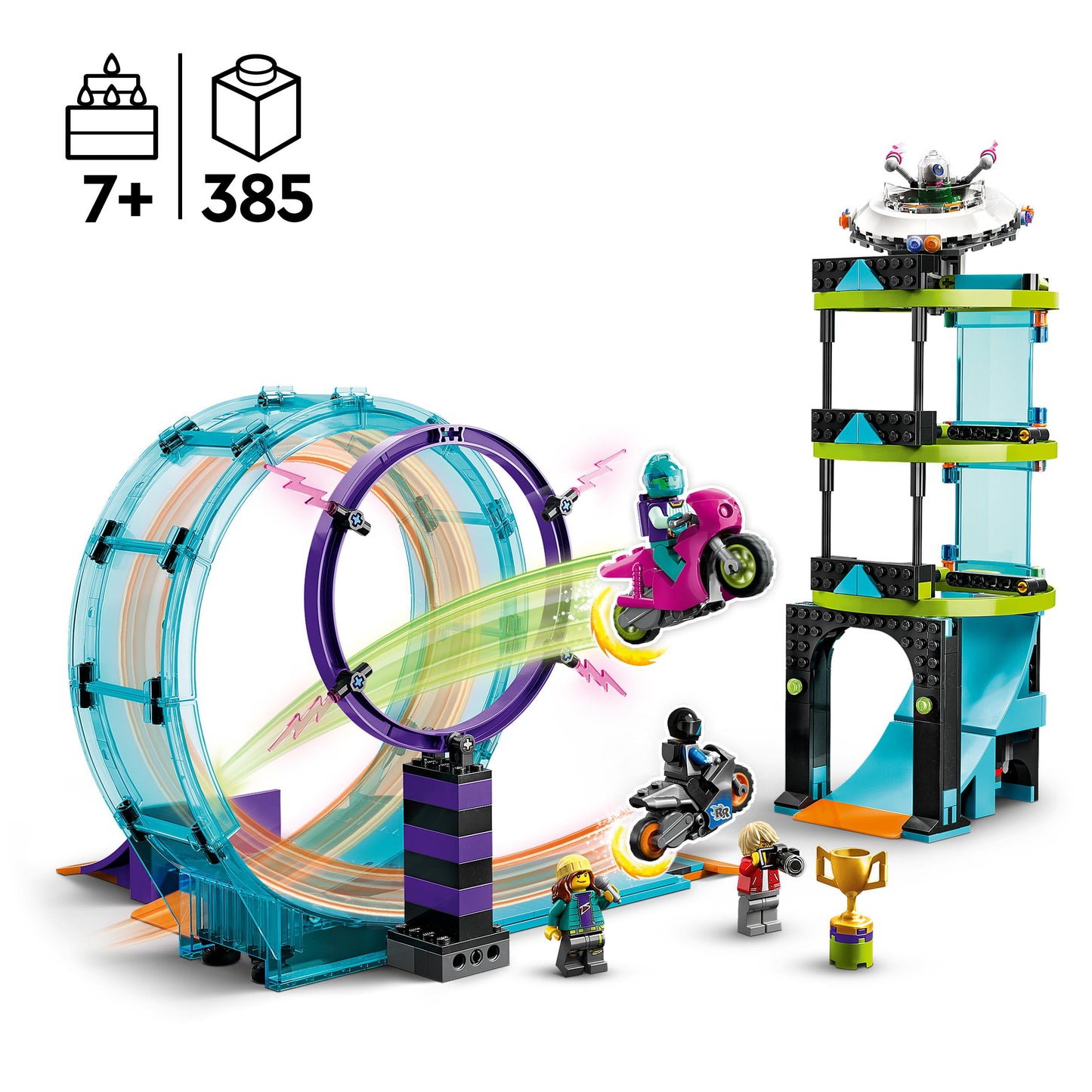 60361 LEGO City - Stunt Riders: sfida impossibile