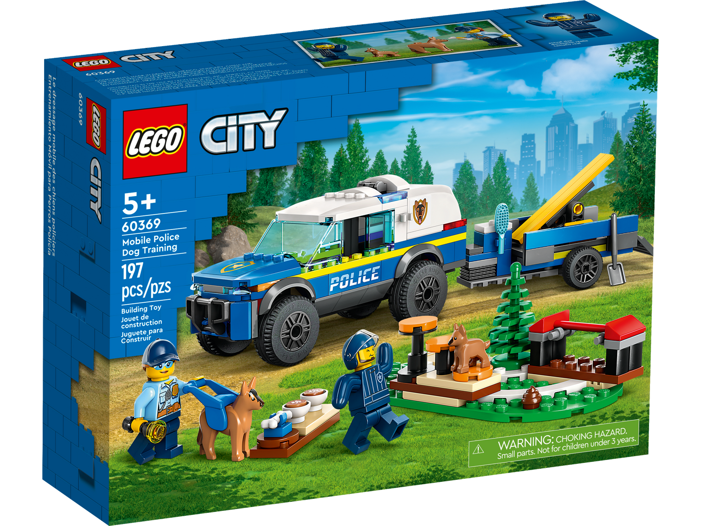 60369 LEGO City - Addestramento cinofilo mobile