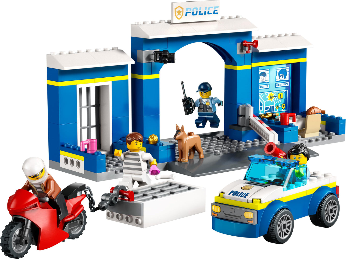 60370 LEGO City - Inseguimento alla Stazione di Polizia