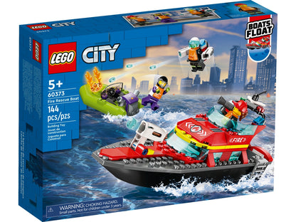 60373 LEGO City - Barca di soccorso antincendio