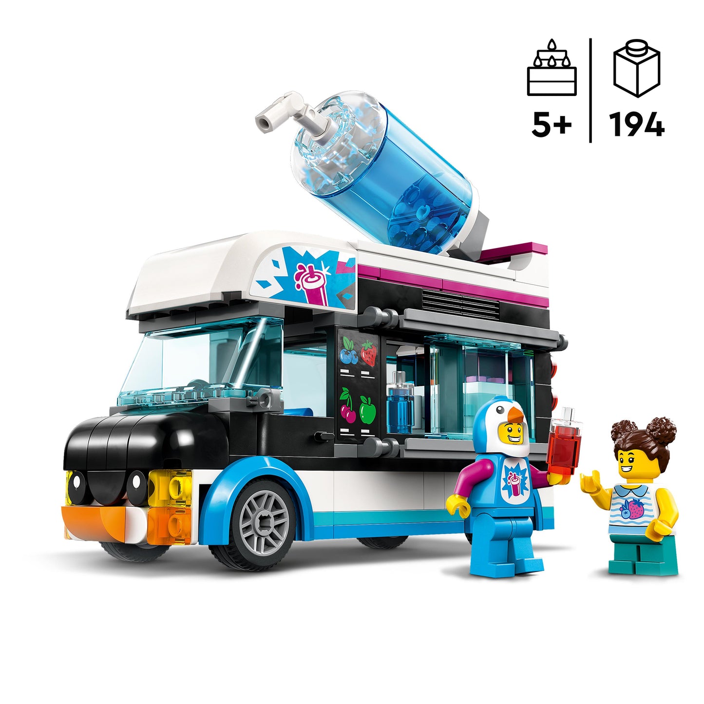 60384 LEGO City - Il furgoncino delle granite del pinguino