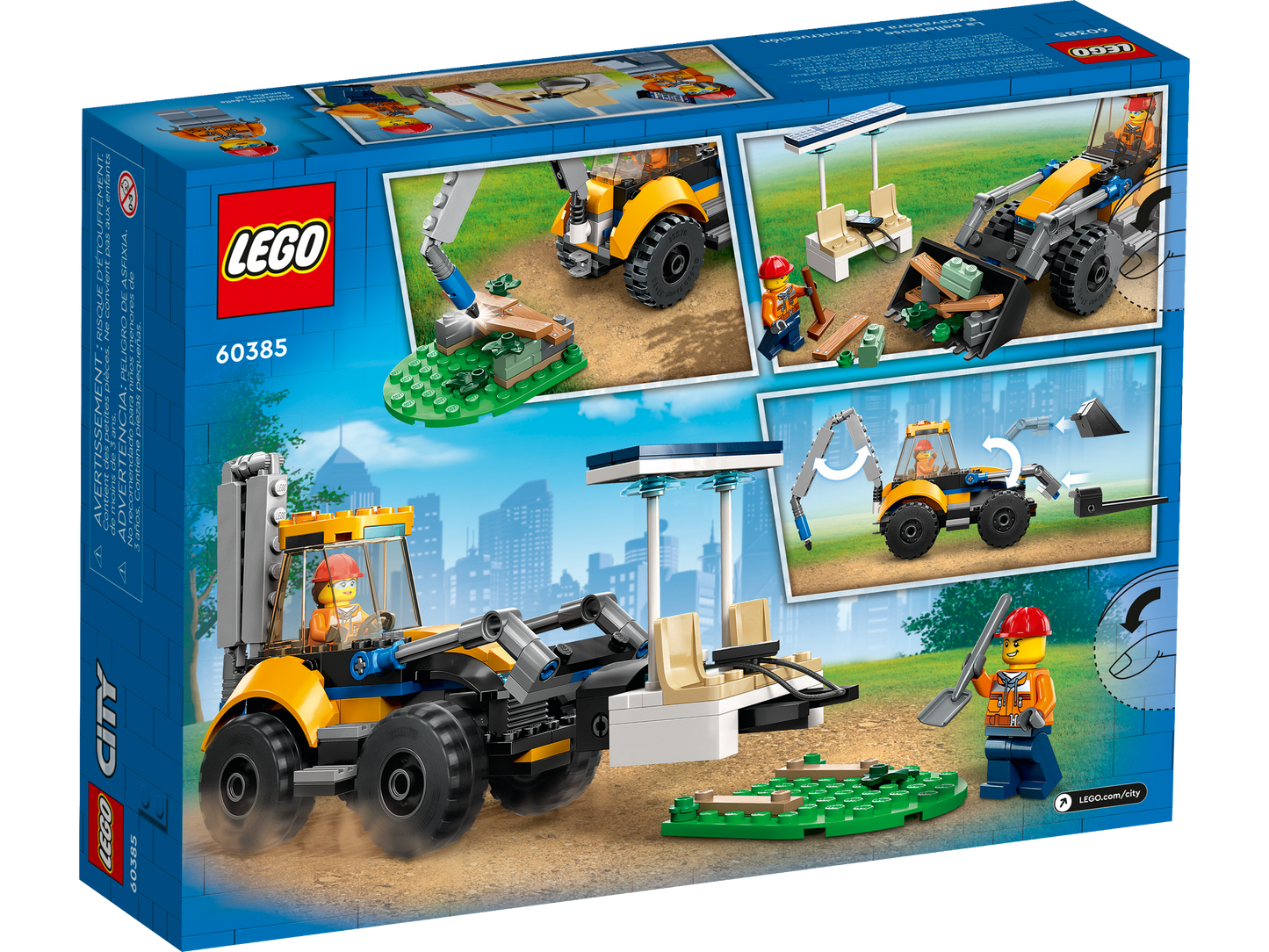 60385 LEGO City - Scavatrice per costruzioni